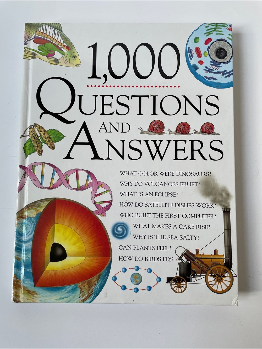 Vintage 1997 1,000 Questions and Answers Book.  Barnes & Noble.
